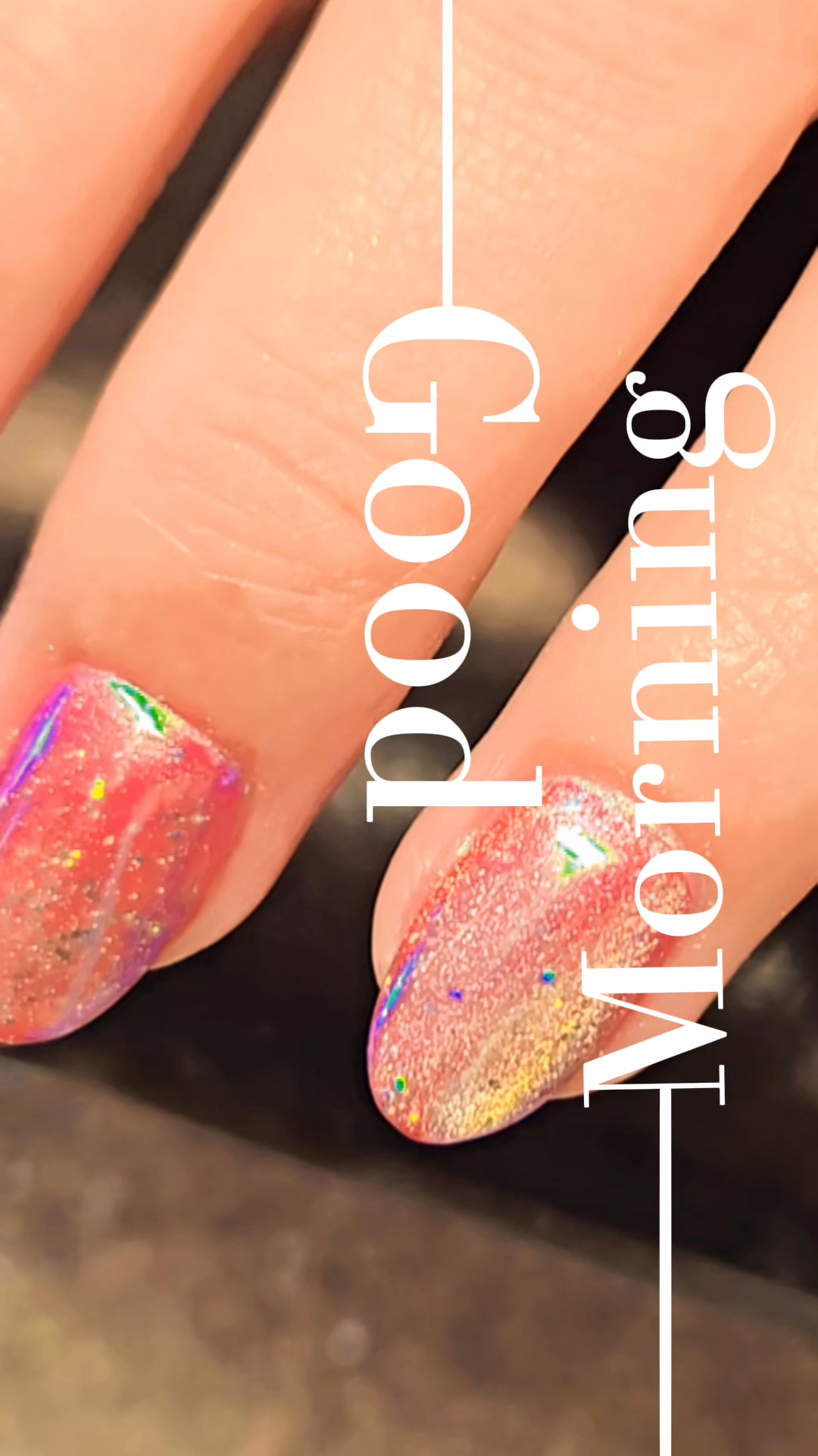 Good morning, gorgeous nails ahead!