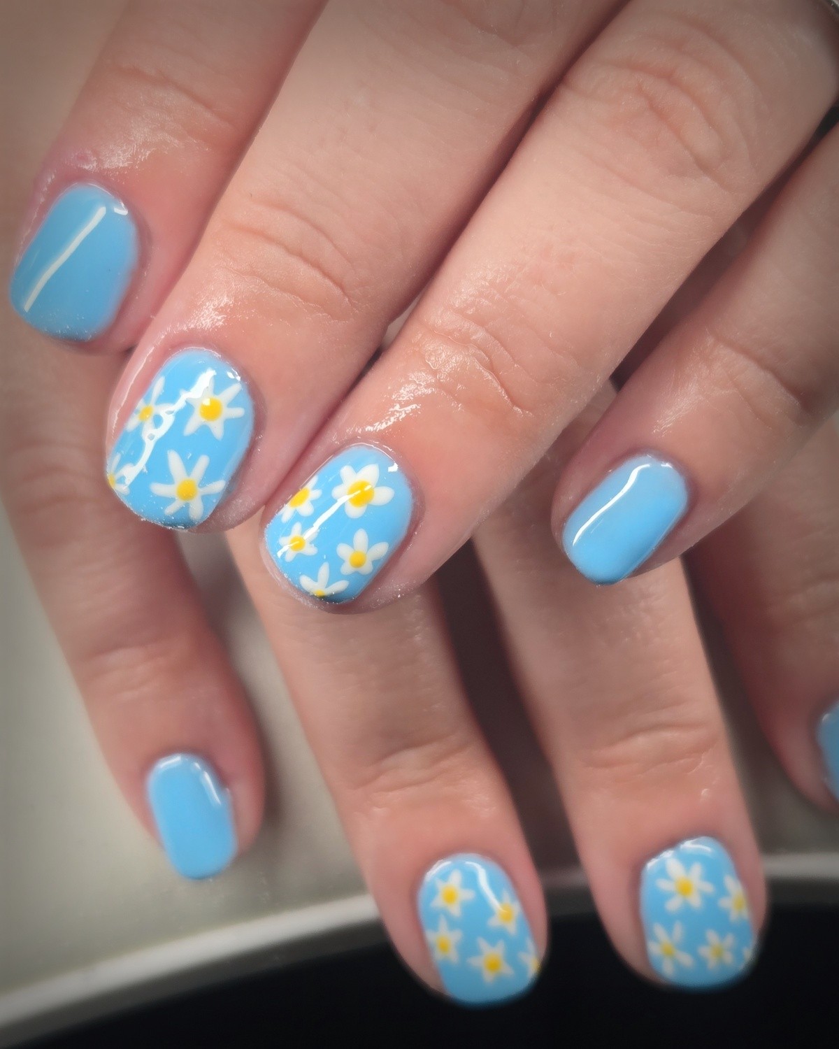 Licensed Nail Tech 
Certified Master Pedicurist 
Located in Mount Horeb, WI

 #nailinspo #naildesigns #nailartist #mounthorebwi #nailart