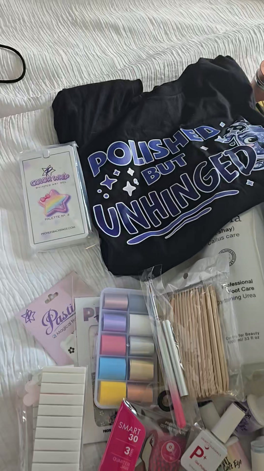 ✨️ New colors, new charms, new decals, new paints, and endless possibilities! ✨️ 

Your next manicure is going to be next level! I am so excited to be hauling back some fun new goodies for my amazing clients!

(This video does not include my swag bag, which is also full of great product- pic in comments)

 #mounthorebnails #wisconsinnails #wisconsinnails #nailinspo #naillove #nailartist #polisheddesigns #hardgel #nailart #gelnails  #profilesbackstage #cjcentreforbeauty #magicgelusa #famousnames