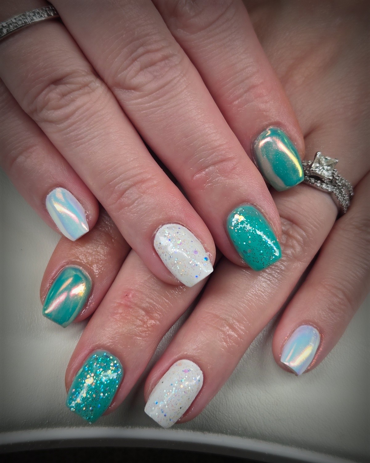 Licensed Nail Tech 
Certified Master Pedicurist 
Located in Mount Horeb, WI

 #wisconsinnails #mounthorebwi #nails #mounthorebnails #wisconsinnails #nailinspo #naillove #nailartist #polisheddesigns #hardgel #nailart #gelnails
