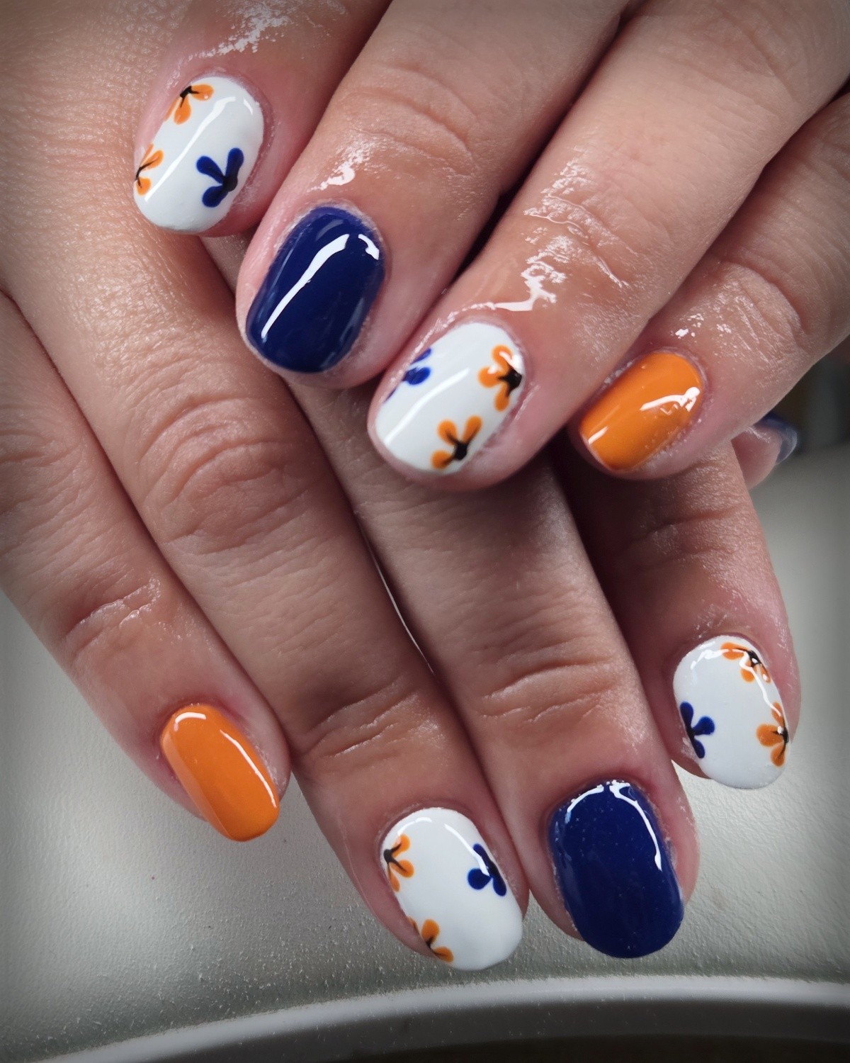 Licensed Nail Tech 
Certified Master Pedicurist 
Located in Mount Horeb, WI

 #wisconsinnails #naildesigns #mounthorebwi #nails #mounthorebnails #nailinspo #naillove #nailartist #polisheddesigns #hardgel #nailart #gelnails
