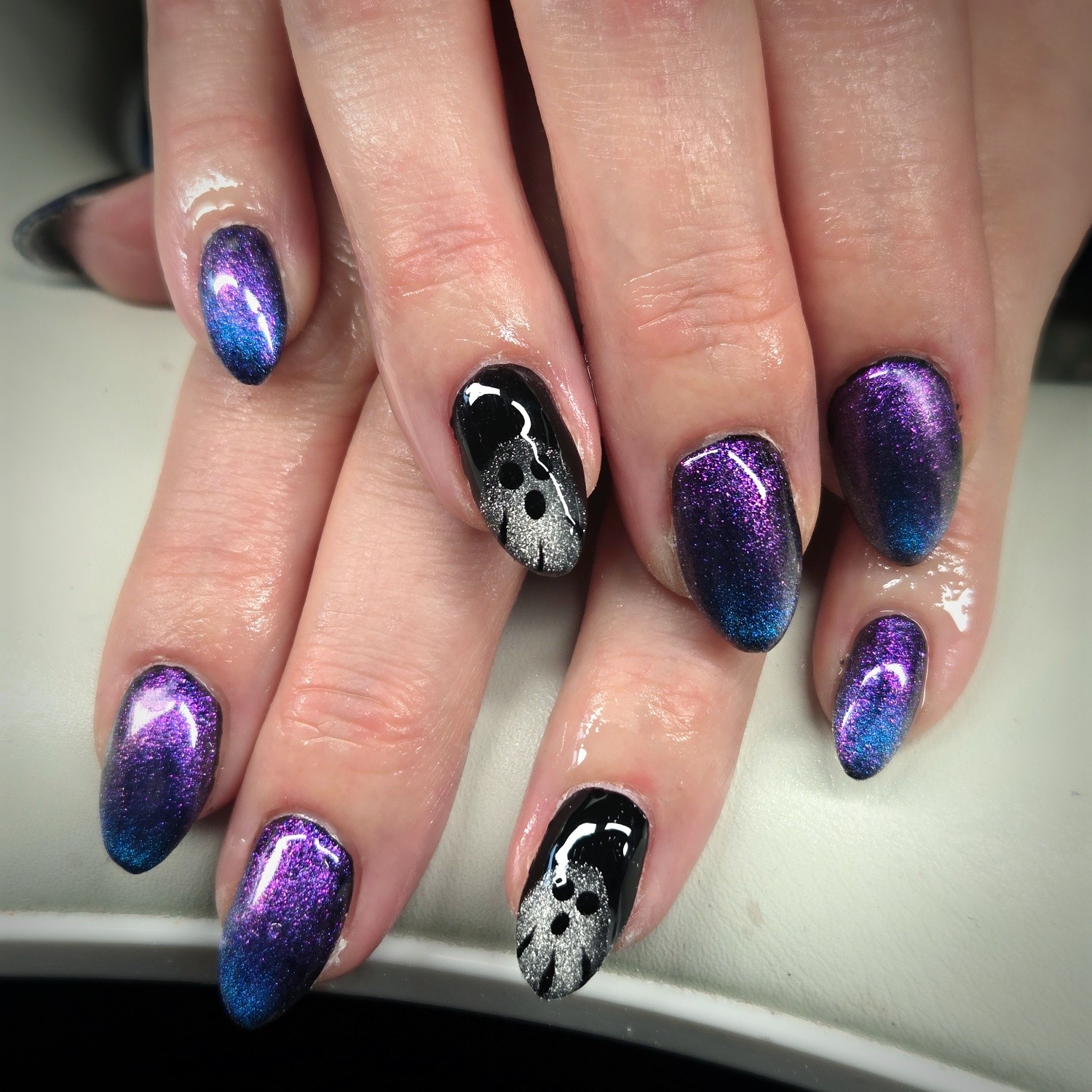 Licensed Nail Tech 
Certified Master Pedicurist 
Located in Mount Horeb, WI

 #nailtech #wisconsinnails #naildesigns #mounthorebwi #nails #nailinspo #naillove #nailartist #polisheddesigns #hardgel #nailart #gelnails